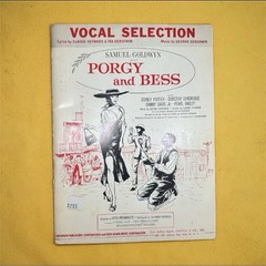 Porgy and Bess 1959 Film Vocal Selection Gershwin Sheet Music Sidney Poitier