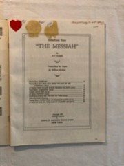 The Messiah Selections by Charles Hansen Music & Books