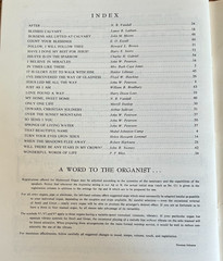 The Gospel Organist Vol. One Arranger Harold De Cou 1965 Singspiration Pub