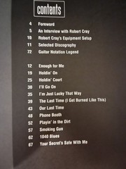 Robert Cray – The Music of Robert Cray – Guitar Tab / Tablature Book