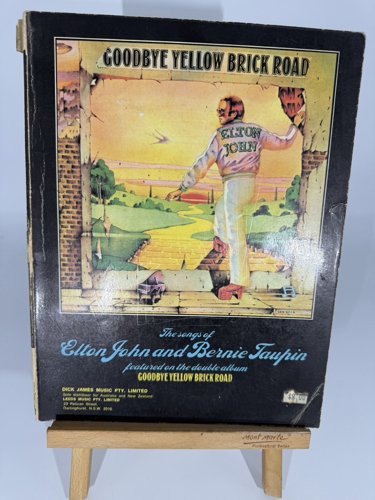 Goodbye Yellow Brick Road Songbook – Published by Dick James Music Aust 1973
