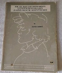 DAVID CHESKY-CONTEMPORARY JAZZ/ROCK RYTHMS ALL BASS CLEF INSTRUMENTS