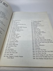 The Beatles Best, Piano Vocal Guitar Songbook, Over 120 Beatles Hits, 1987