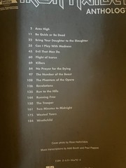 Iron Maiden – Anthology – Guitar Tab / Tablature Book