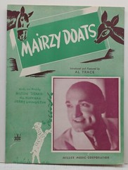 Mairzy Doats – Milton Drake, Al Hoffman & Jerry Livingston – Sheet Music 1943