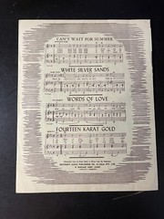 SUPER RARE COVER CRISP Sheet Music Buddy Holly –That’ll Be The Day—3844