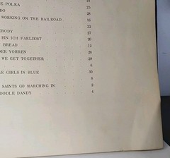 1965 « All Time Favorites » Song Book For Silvertone Electronic Organ Keys #4631-2