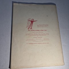 Vintage Randall Thompson Requiem Excerpts E.C. Schirmer Sheet Music