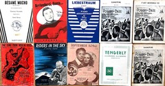 Lot of 10 Sheet Music, Show Tunes, Various Composers I