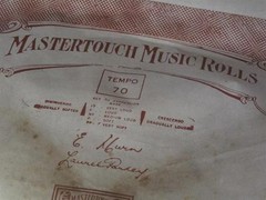 *Antique Player Piano Roll – Music Roll – “Waltzing The Classics” Waltz – SALE!!