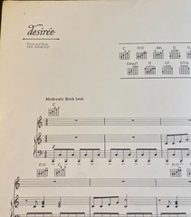Desiree Neil Diamond Sheet Music 1977