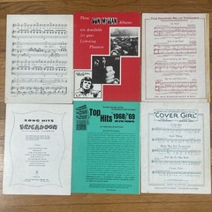 Lot of 57 Vintage Sheet Music 1940-70s Movie Themes Songs Broadway Lucille Ball
