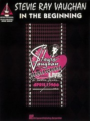 Stevie Ray Vaughan In the Beginning Guitar Recorded Version Tab Sheet Music Book
