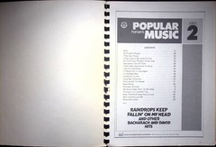 CHARLES HANSEN 2 POPULAR MUSIC RAINDROPS KEEP FALLIN ON MY HEAD 1969 MUSIC SHEET