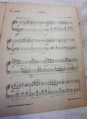 Jollity by Ella Keterer Mood Pictures antique Piano sheet music 1929 G