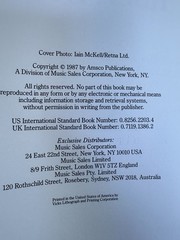 Gary Moore Rock Score Book « RUN FOR COVER » Full Album Transcribed AMSCO 1987