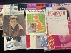 Vintage Sheet Music Lot of 20 – 1940s–70s Popular & Show Tunes – As Is