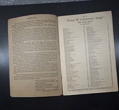 Twice 55 Community Songs No. 2 The Green Book C.C. Birchard Boston 1917 Antique