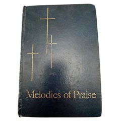 Lot of 2 Melodies of Praise 1957 Gospel Publishing House Hymnals Vintage