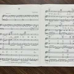 “If” – Bread- David Gates- Vintage Soft Rock Pop Sheet Music Piano Vocal Guitar