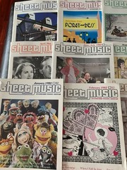 Vintage Lot of 9 Issues All 1982 Sheet Music Magazine Piano Guitar HTF Great Con