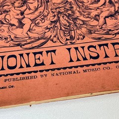 1890 The Common Sense Clarinet Instructor Music Book National Music Co Chicago