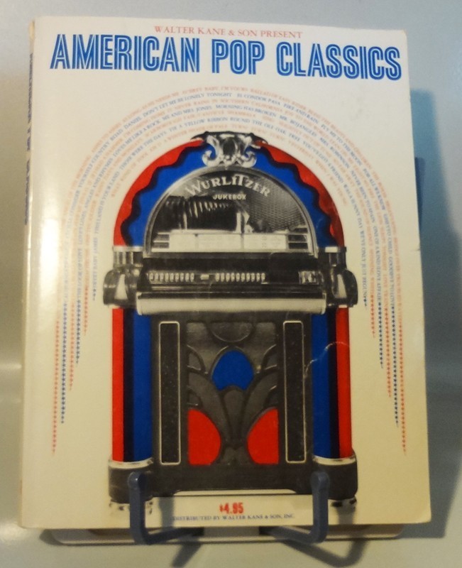American Pop Classics Piano & Guitar Sheet Music Book 1972 Kane & Sons 221 Pages