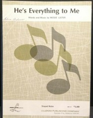 Hes Everything To Me Sheet Music Piano Lyrics 50s Gospel Religious FYY