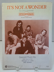 Its Not A Wonder Sheet Music Little River Band Piano Vocals Guitar 70s Rock F1AC