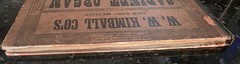 W.W. Kimball Cabinet Organ Easy Method Instruction Book 1878 Vintage Music