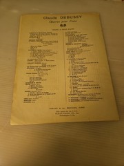 Antique 1904, « Deux Arabesques » Pour Le Piano By Claude Debussy Sheet Music