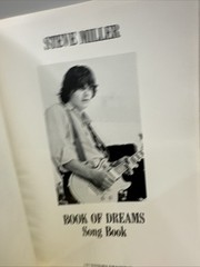 Steve Miller Band Book of Dreams Song Book Pictures 56 Pages 1977