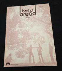 Best Of Bread Songbook For Piano, Vocal and Lyrics Vintage 88 Pages Paperback