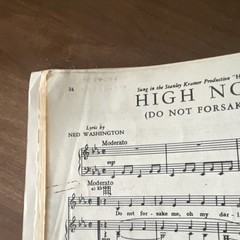 Robbins Music Corporation Album of Familiar Songs Piano Sheet Music 1955