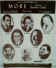 More Theme from Mondo Cane Piano Solo 1963