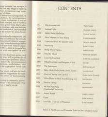 The Faith we Sing Pew Edition Sampler Music Song Book 19 pages 2000