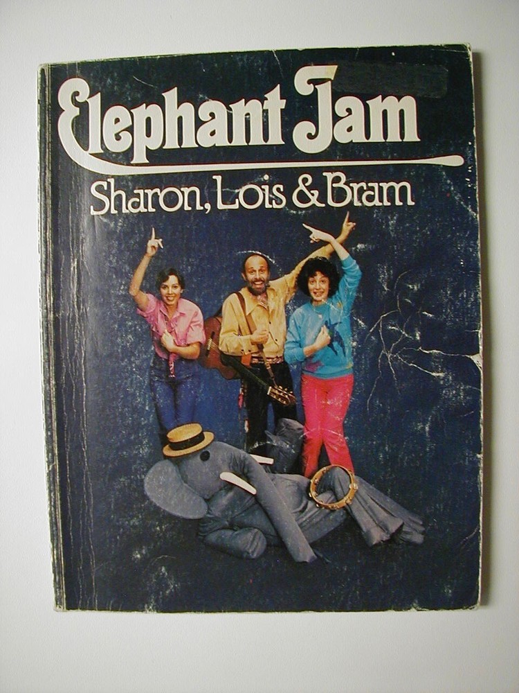 ELEPHANT JAM Songbook SHARON, LOIS & BRAM Sheet Music 102 songs 128 pages 1980
