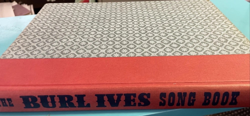 VTG 1953 ‘The Burl Ives Song Book&rsquo; 115 Songs Illustrations HB Movie Memorabilia
