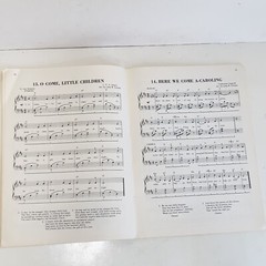 Vintage 1959 Sing Along Play Along Christmas Songs and Tunes Sheet Music Book