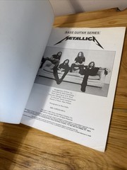 Metallica Bass Guitar S, Master of Puppets, And Justice For All Guitar Tab Books