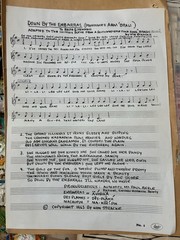 Vintage 1960s Old Town School Of Folk Music Chicago Sheet Music WIN STRACKE