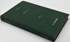 Verdi Opera « OTELLO » Schirmer Italian / English Vocal Score Sheet Music Book HC