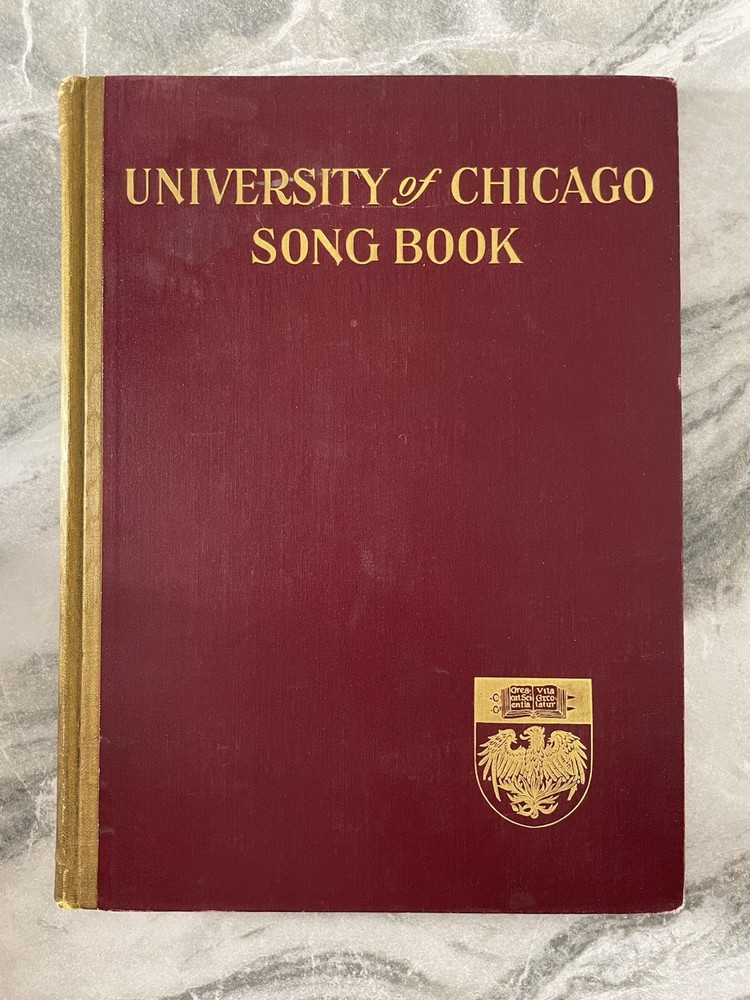University of Chicago Song Book HC VTG 1928 Sheet Music Collegiate