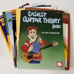 Music Instruction Book Lot Piano Guitar Ukulele Harmonica Disney Alfred