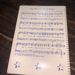 Vintage 1963 Youth Favorites: Gospel Songs and Choruses Spiral Bound Song Book