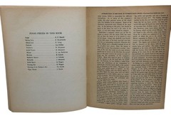 1939 The Red Book Simplified Favorite Piano Pieces Whitman Songbook