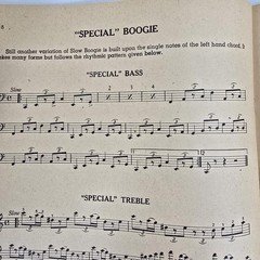 Boogie Woogie Made Easy Piano Course Songbook Eddy Ballantine Music 1941 Vtg