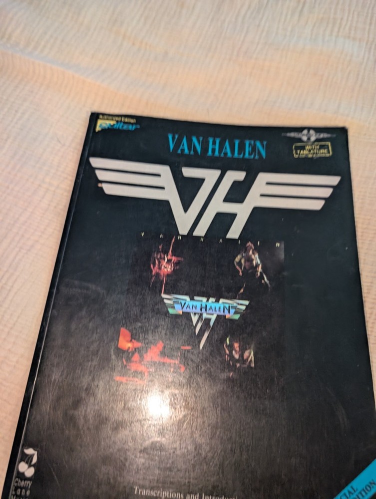 VAN HALEN Self Titled Guitar Tab Song Book Authorized Ed Cherry Lane Music