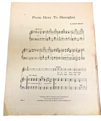 4 Sheet Music Songs By Irving Berlin 1917-1919