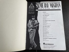 Stevie Ray Vaughan Guitar Tab Book Tablature Lightnin’ Blues 1983 – 1987